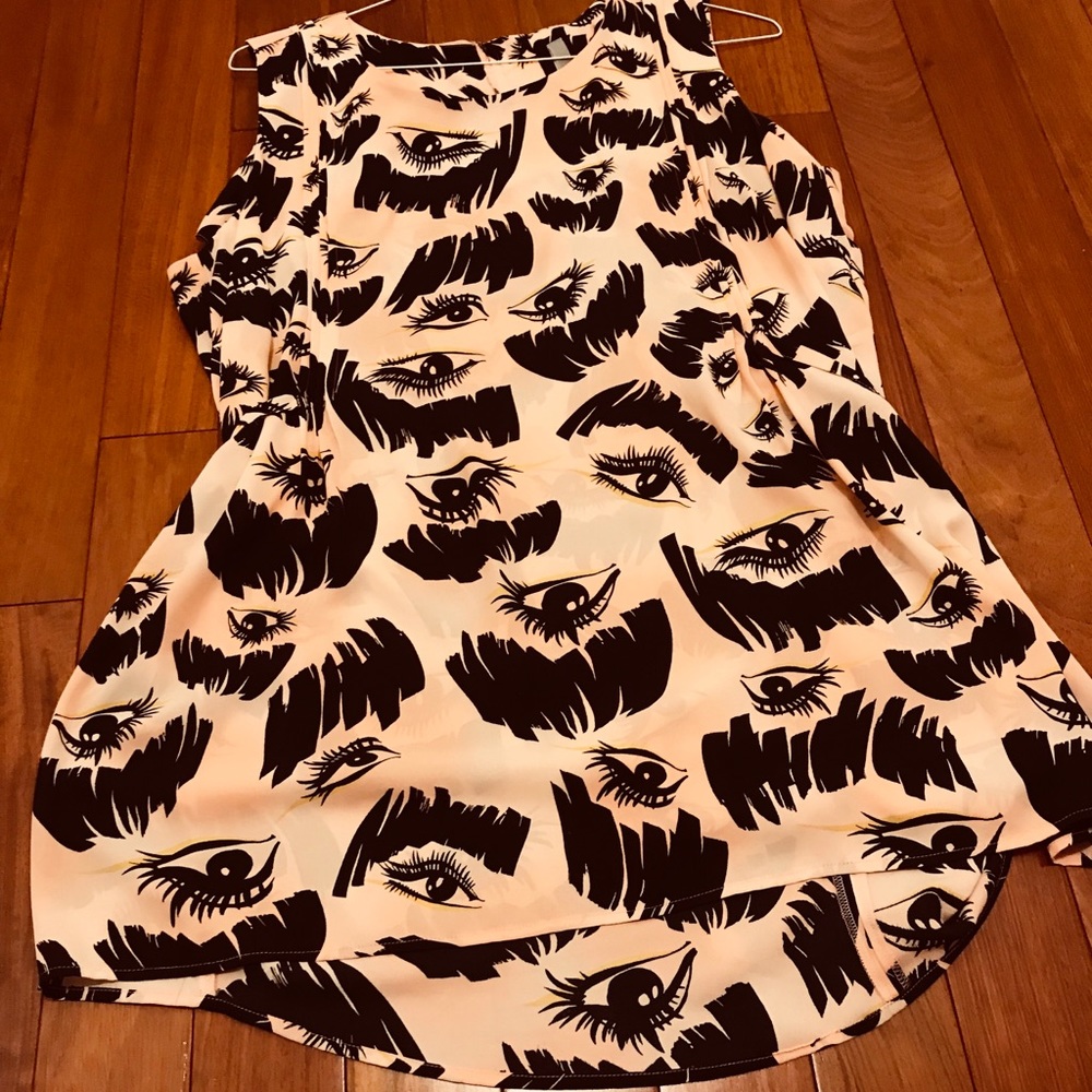 Melissa McCarthy shirt dress high low